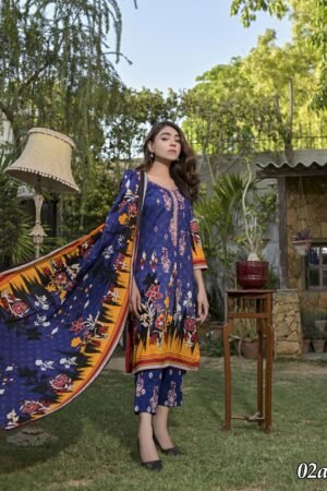 Mid Summer Collection 3 Piece Embroidered Collection