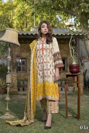 Mid Summer Collection 3 Piece Embroidered Collection
