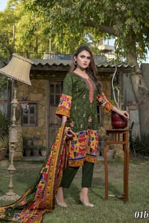 Mid Summer Collection 3 Piece Embroidered Collection