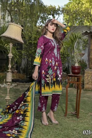 Mid Summer Collection 3 Piece Embroidered Collection (Copy)