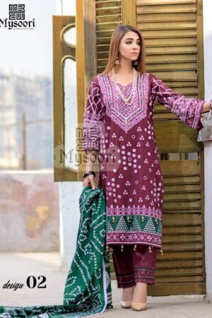 MIRROR KARI EMBROIDERED COTTON COLLECTION BY MYSOORI