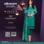 Al Karam 3 Pcs Khaddar Suit